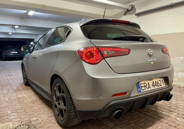 Alfa Romeo Giulietta cena 44800 przebieg: 190918, rok produkcji 2015 z Radomsko małe 742